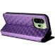 Чохол Deexe Rhombus Book для OnePlus 15T - Purple (410412V). Фото 5 з 7