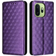 Чохол Deexe Rhombus Book для OnePlus 15T - Purple: фото 1 з 7