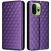 Чохол Deexe Rhombus Book для OnePlus 15T - Purple: фото 1 з 7