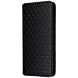 Чехол Deexe Rhombus Book для Xiaomi Redmi Note 14 4G - Black (373445B). Фото 5 из 6