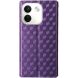 Чехол Deexe Rhombus Book для Xiaomi Redmi Note 17 Pro Max - Purple (430504V). Фото 7 из 7