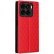 Чехол Deexe Rhombus Book для ZTE Blade A56 - Red (391100R). Фото 8 из 10