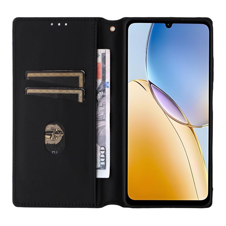 Чехол Deexe Rhombus Book для ZTE Blade A56 - Red: фото 2 из 10