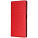 Чехол Deexe Rhombus Book для ZTE Blade A56 - Red (391100R). Фото 7 из 10