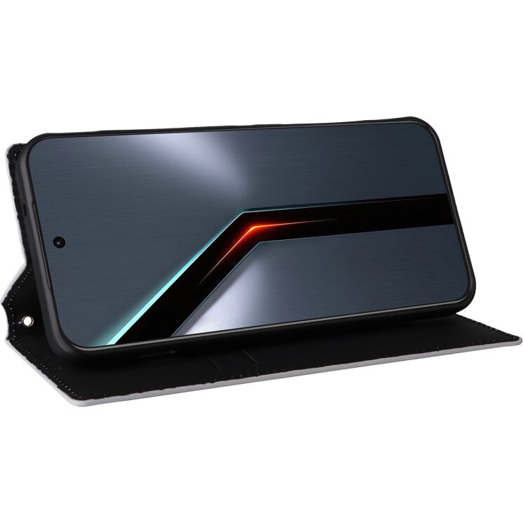 Чехол Deexe Rhombus Book для ZTE Nubia Neo 5 GT - Silver (432003S) Чехол Deexe Rhombus Book для ZTE Nubia Neo 5 GT - Silver: фото 4 из 8