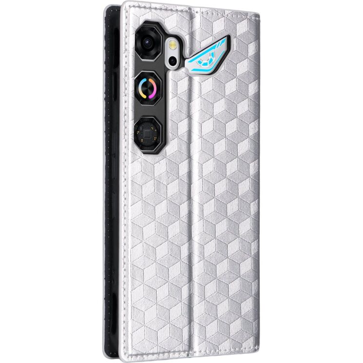 Чехол Deexe Rhombus Book для ZTE Nubia Neo 5 GT - Silver (432003S) Чехол Deexe Rhombus Book для ZTE Nubia Neo 5 GT - Silver: фото 8 из 8