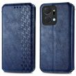 Чехол Deexe Rhombus Wallet для Honor X7a - Blue (337506L)