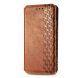 Чохол Deexe Rhombus Wallet для Samsung Galaxy S26 Ultra (S948) - Brown (408514Z). Фото 4 з 6