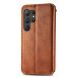 Чохол Deexe Rhombus Wallet для Samsung Galaxy S26 Ultra (S948) - Brown (408514Z). Фото 5 з 6