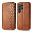 Чохол Deexe Rhombus Wallet для Samsung Galaxy S26 Ultra (S948) - Brown (408514Z)