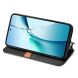 Чехол Deexe Rhombus Wallet для Xiaomi Redmi Note 14 4G - Black (373456B). Фото 4 из 10