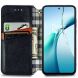 Чехол Deexe Rhombus Wallet для Xiaomi Redmi Note 14 4G - Black (373456B). Фото 3 из 10