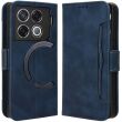 Чехол Deexe Wallet Stand для Infinix GT 20 Pro - Blue (356000L)