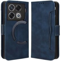 Чехол Deexe Wallet Stand для Infinix GT 20 Pro - Blue: фото 1 из 8