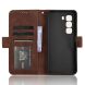 Чехол Deexe Wallet Stand для Infinix Hot 50 Pro - Brown (368904Z). Фото 5 из 7