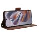 Чехол Deexe Wallet Stand для Motorola Edge 50 Neo - Brown (367136Z). Фото 4 из 7