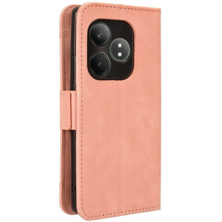 Чехол Deexe Wallet Stand для Realme GT Neo 6 SE / GT 6T / GT 6 - Pink: фото 7 из 7