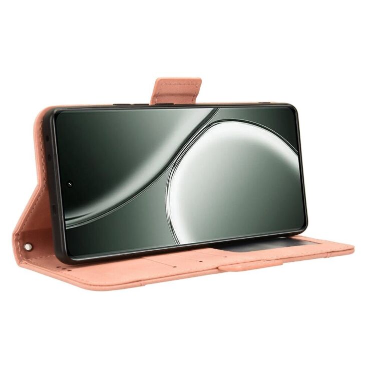 Чехол Deexe Wallet Stand для Realme GT Neo 6 SE / GT 6T / GT 6 - Pink: фото 4 из 7