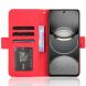 Чехол Deexe Wallet Stand для TECNO Spark 30 - Red (370401R). Фото 2 из 8