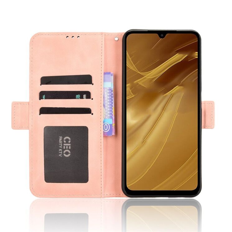 Чехол Deexe Wallet Stand для Xiaomi Redmi A5 (European Version) - Pink: фото 7 из 12