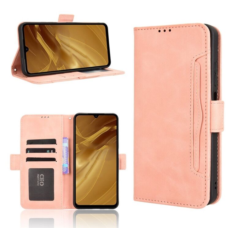Чехол Deexe Wallet Stand для Xiaomi Redmi A5 (European Version) - Pink: фото 2 из 12