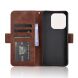 Чехол Deexe Wallet Stand для Xiaomi Redmi Note 14 4G - Brown (373435Z). Фото 2 из 7