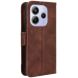 Чехол Deexe Wallet Stand для Xiaomi Redmi Note 14 4G - Brown (373435Z). Фото 7 из 7