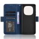 Чехол Deexe Wallet Stand для Xiaomi Redmi Note 14 Pro 5G / Note 14 Pro Plus / Poco X7 - Blue (373141L). Фото 5 из 7