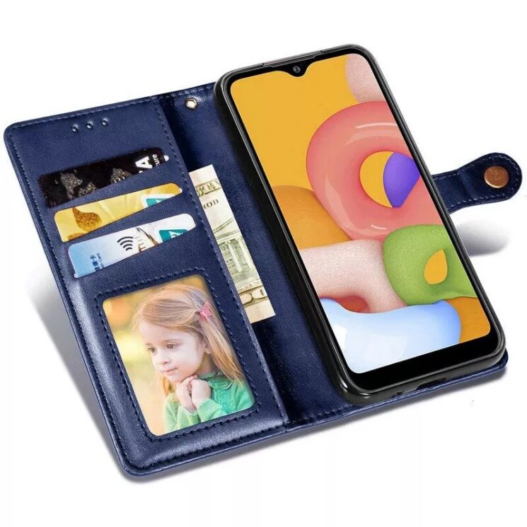 Чехол GETMAN Gallant для Samsung Galaxy A23 (A235) - Blue: фото 3 из 5