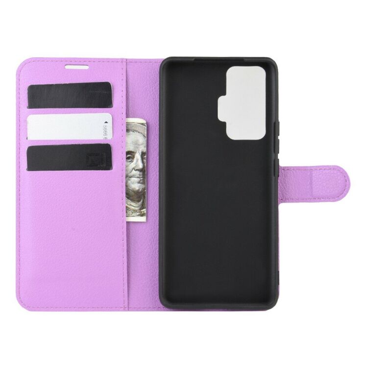 Класичний чохол-книжка Deexe Book Type для VIVO X50 Pro - Purple: фото 3 з 6