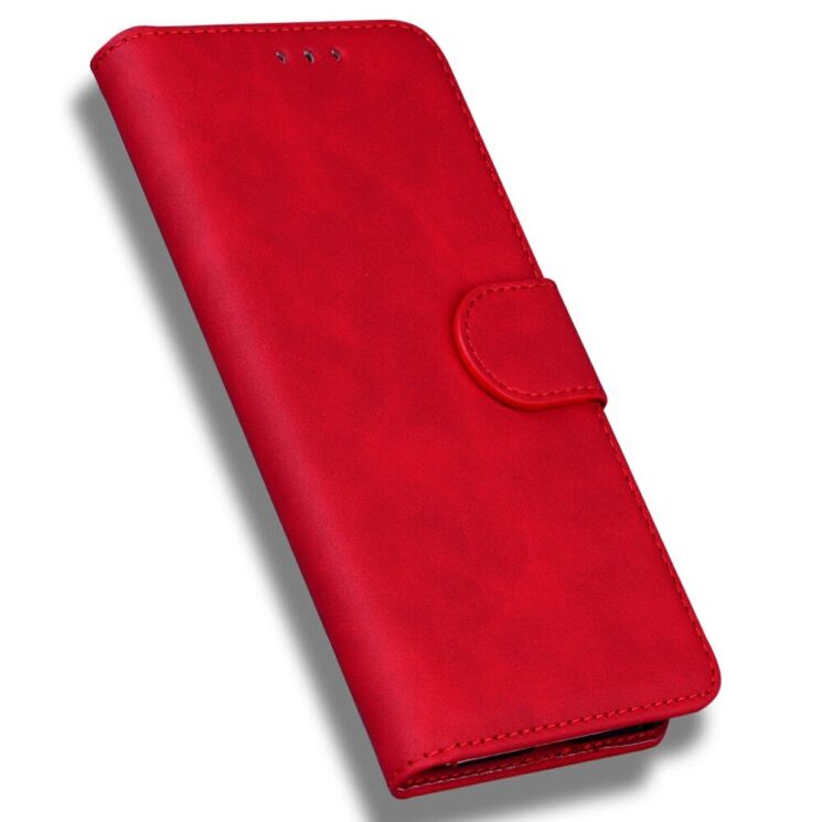 Чехол-книжка Deexe Classic Series для Infinix Smart 9 (X6532) / Hot 50i (X6531) - Red: фото 4 из 7