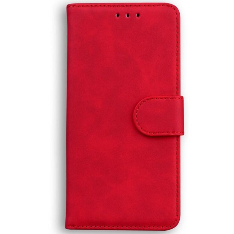 Чехол-книжка Deexe Classic Series для Infinix Smart 9 (X6532) / Hot 50i (X6531) - Red: фото 5 из 7