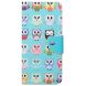 Чехол с рисунком Deexe Color Wallet для OnePlus Nord N20 - Cute Owls (292914G). Фото 2 из 5