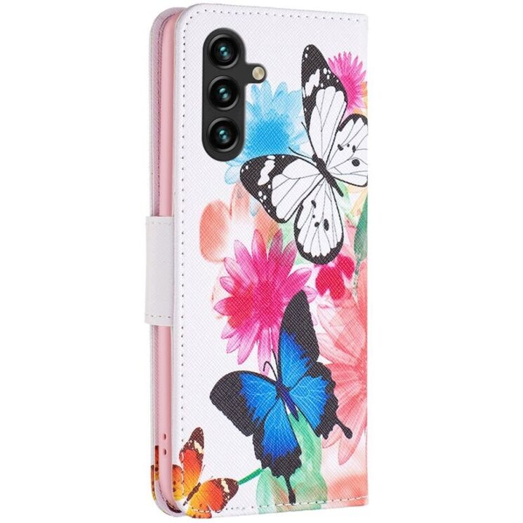 Чохол-книжка Deexe Color Wallet для Samsung Galaxy A55 (A556) - Two Butterflies: фото 3 з 7