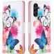Чохол-книжка Deexe Color Wallet для Samsung Galaxy A55 (A556) - Two Butterflies (348101E). Фото 1 з 7