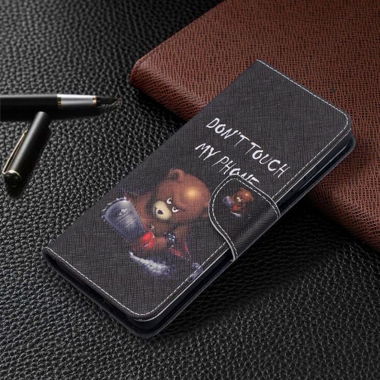 Чехол-книжка Deexe Color Wallet для Samsung Galaxy S21 Ultra (G998) - Bear: фото 5 из 9