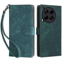 Чехол-книжка Deexe Delta Book для TECNO Camon 30 (CL6) - Green: фото 1 из 8