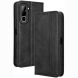 Чехол-книжка Deexe Retro Style для Infinix Hot 70 - Black (422005B). Фото 1 из 19