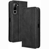 Чохол-книжка Deexe Retro Style для Infinix Hot 70 - Black: фото 1 з 19