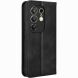 Чохол-книжка Deexe Retro Style для TECNO Camon 50 - Black (386333B). Фото 8 з 20