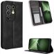 Чохол-книжка Deexe Retro Style для TECNO Camon 50 - Black (386333B). Фото 2 з 20