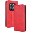 Чехол-книжка Deexe Retro Style для Xiaomi Redmi Note 15 Pro Plus / Poco M8 Pro 5G - Red (404717R)