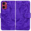 Чохол-книжка Deexe Tiger для Motorola Moto G05 / Moto E15 - Purple (372712V)