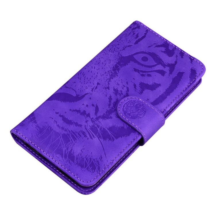Чохол-книжка Deexe Tiger для Motorola Moto G05 / Moto E15 - Purple: фото 3 з 7