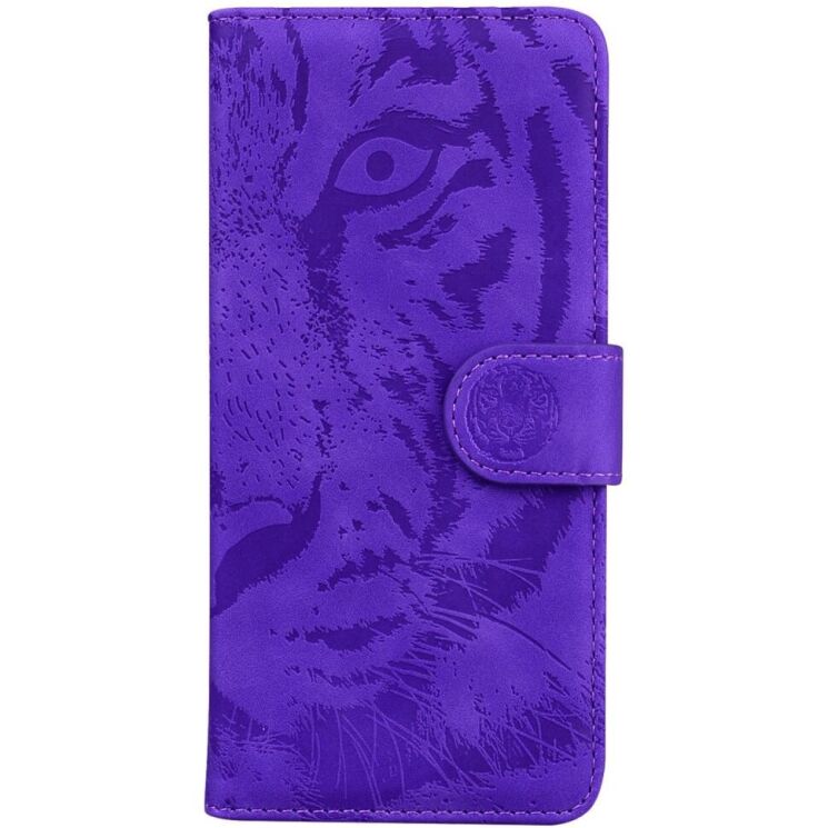 Чохол-книжка Deexe Tiger для Motorola Moto G05 / Moto E15 - Purple: фото 5 з 7