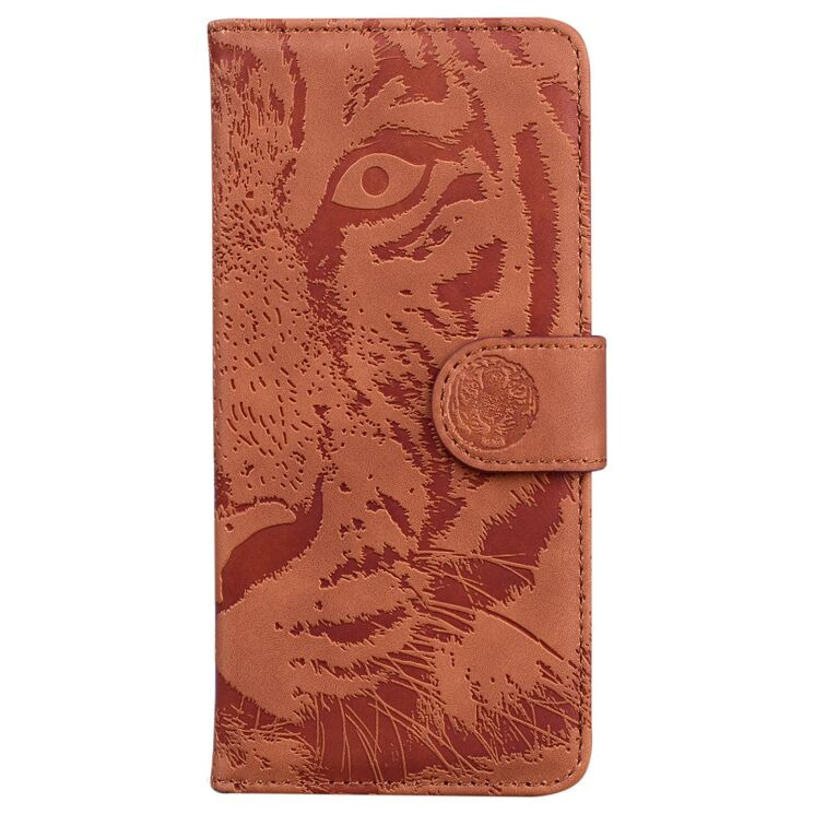 Чехол-книжка Deexe Tiger для Xiaomi Poco X8 Pro - Brown: фото 5 из 7