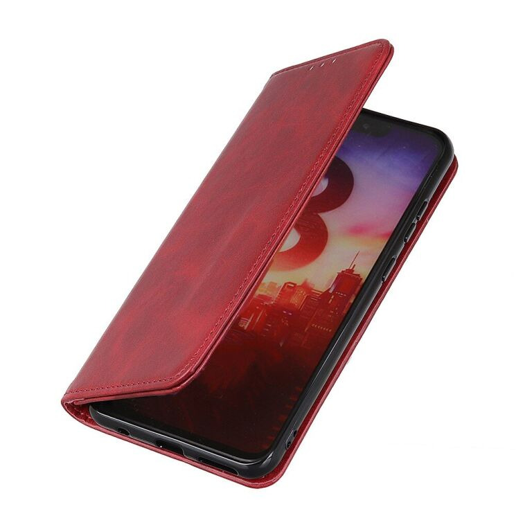 Чохол-книжка Deexe Wallet Case для Motorola Moto G200 - Red: фото 9 з 10