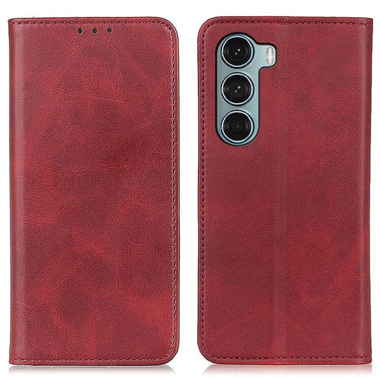 Чохол-книжка Deexe Wallet Case для Motorola Moto G200 - Red: фото 2 з 10