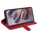 Чехол-книжка Deexe Wallet Style для Motorola Edge 50 Neo - Red (367124R). Фото 3 из 10