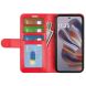 Чехол-книжка Deexe Wallet Style для Motorola Edge 50 Neo - Red (367124R). Фото 2 из 10